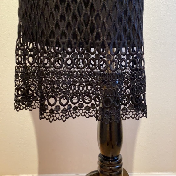 RARE Vintage SAM Black Lace Skirt Set Size: Small - Picture 9 of 12